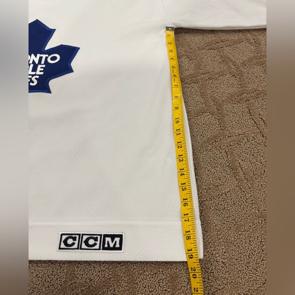 Vtg CCM Centre Ice Toronto Maple Leafs Practice NHL Hockey Jersey - Picture 11 of 14